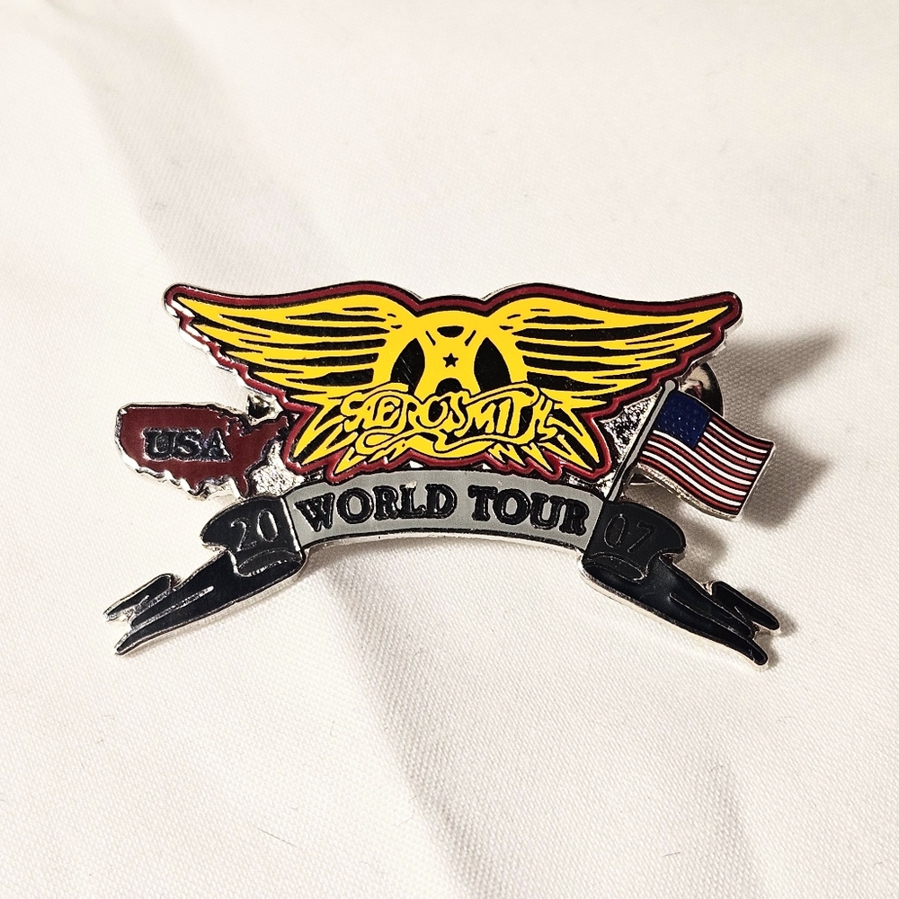 Aerosmith 2007 Tour Pin